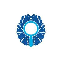 Find Brain Logo Design Template Flat Style Design Vector. Search brain logo design icon. vector