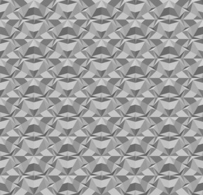Seamless geometric 3D texture with extrusion effect. Gray polygonal pattern with concrete surface effect. Vector illustration for background wallpaper interior textile wrapping paper and print design.