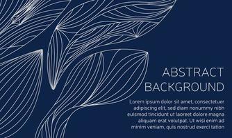 Abstract background with hand draw silver element for premium or luxury brand. Vector illustration.