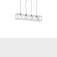 ceiling lights isolated on white background with clipping path photo