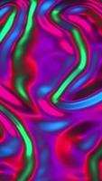 Holographic iridescent abstract blurred surface. Abstract background video