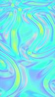 Multicolored waves of fluorescent pigment swirling and dissolving abstract background video