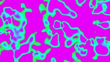 flackernder psychedelischer neonwirbellinie wellenschleifenhintergrund video