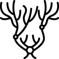 line icon for nerve vector