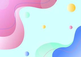 Shape colorfull background vector