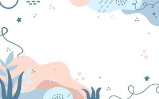 seabed theme background vector