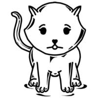 Tattoos with cute puppy pictures vector