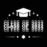 Lettering Class of 2023 for greeting, invitation card. Text for graduation design, congratulation event, T-shirt, party, high school or college graduate. Illustration, vector on transparent background