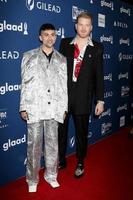 LOS ANGELES - APR 12 Mitch Grassi, Scott Hoying, Superfruit at GLAAD Media Awards Los Angeles at Beverly Hilton Hotel on April 12, 2018 in Beverly Hills, CA photo