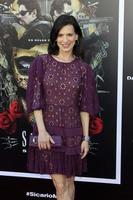 LOS ANGELES - JUN 26 - Perrey Reeves at the Sicario - Day Of The Soldado Premiere at the Village Theater on June 26, 2018 in Westwood, CA photo