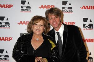 LOS ANGELES - FEB 7 - Brenda Vacarro and husband arrives at the 2011 AARP Movies for Grownups Gala at Regent Beverly Wilshire Hotel on February 7, 2011 in Beverly Hills, CA photo