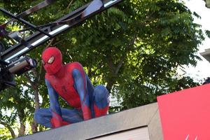 LOS ANGELES - JUN 28 - Atmosphere - Spider-Man Character arrives at the The Amazing Spider-Man Premiere at Village Theater on June 28, 2012 in Westwood, CA photo