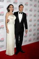 LOS ANGELES - NOV 5 - Angelina Jolie Pitt, Brad Pitt at the AFI FEST 2015 Presented By Audi Opening Night Gala Premiere of By The Sea at the TCL Chinese Theater on November 5, 2015 in Los Angeles, CA photo