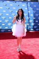 LOS ANGELES - MAY 25 - Thia Megia arriving at the 2011 American Idol Finale at Nokia Theater at LA Live on May 25, 2010 in Los Angeles, CA photo