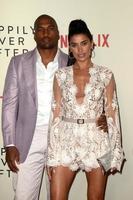 LOS ANGELES - SEP 20   Larry English, Nicole Williams at the  Nappily Ever After  Special Screening at the Harmony Gold Theater on September 20, 2018 in Los Angeles, CA photo