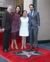 LOS ANGELES - NOV 30 - Vanessa Nadal, Lin-Manuel Miranda, Family at the Lin-Manuel Miranda Star Ceremony on the Hollywood Walk of Fame on November 30, 2018 in Los Angeles, CA photo