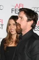 LOS ANGELES - NOV 05 - Sibi Blazic, Christian Bale at the AFI Fest 2015 - Presented by Audi - The Big Short Gala Screening at the TCL Chinese Theater on November 05, 2015 in Los Angeles, CA photo
