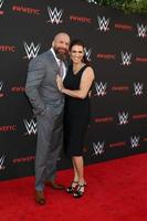 LOS ANGELES - JUN 6 - Paul Levesque, Triple H, Stephanie McMahon at the WWE For Your Consideration Event at the TV Academy Saban Media Center on June 6, 2018 in North Hollywood, CA photo