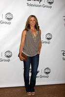 LOS ANGELES - AUG 7 - Felicity Huffman arriving at the Disney  ABC Television Group 2011 Summer Press Tour Party at Beverly Hilton Hotel on August 7, 2011 in Beverly Hills, CA photo