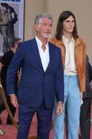 LOS ANGELES - JUL 22 - Pierce Brosnan, Dylan Brosnan at the Once Upon a Time in Hollywood Premiere at the TCL Chinese Theater IMAX on July 22, 2019 in Los Angeles, CA photo