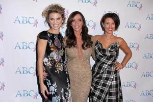 LOS ANGELES - NOV 22 - AnnaLynne McCord, Carlton Gebbia, Nicky Whelan at the ABC 25th Annual Talk Of The Town Black Tie Gala at the Beverly Hilton Hotel on November 22, 2014 in Beverly Hills, CA photo