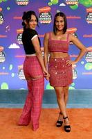 LOS ANGELES - APR 9 - Nikki Bella, Brie Bella at the 2022 Kids Choice Awards at Barker Hanger on April 9, 2022 in Santa Monica, CA photo