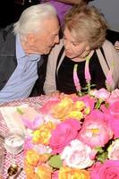 LOS ANGELES - MAY 4   Kirk Douglas, Anne Douglas at the 25th Anniversary of the Anne Douglas Center at the LA Mission on May 4, 2017 in Los Angeles, CA photo