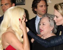 LOS ANGELES - OCT 3 - Lady Gaga, Kathy Bates, Sarah Paulson at the American Horror Story - Hotel Premiere Screening at the Regal 14 Theaters on October 3, 2015 in Los Angeles, CA photo