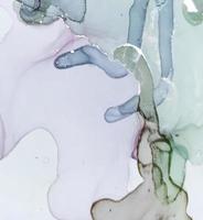 Alcohol Ink Painting. Art Flow Abstract Print. photo