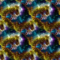 Rainbow Psychedelic Kaleidoscope. Seamless. Tie photo