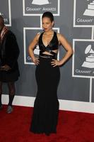 LOS ANGELES - FEB 10 - Alicia Keys arrives at the 55th Annual Grammy Awards at the Staples Center on February 10, 2013 in Los Angeles, CA photo