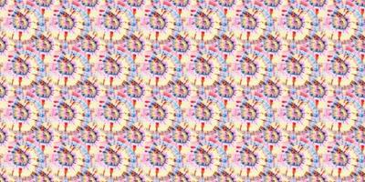 Girly Psychedelic Kaleidoscope. Seamless. Tie photo