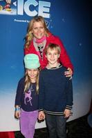 LOS ANGELES - DEC 11 - Alison Sweeney, Ben Sanov, Megan Sanov at the Disney on Ice Red Carpet Reception at the Staples Center on December 11, 2014 in Los Angeles, CA photo