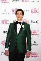 LOS ANGELES - FEB 23 - Andy Samberg attends the 2013 Film Independent Spirit Awards at the Tent on the Beach on February 23, 2013 in Santa Monica, CA photo