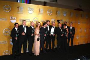 LOS ANGELES - JAN 27 - Argo cast including Ben Affleck pose in the press room at the 2013 Screen Actor s Guild Awards at the Shrine Auditorium on January 27, 2013 in Los Angeles, CA photo