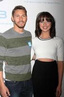 LOS ANGELES - JAN 14 - Scott Clifton, Ashleigh Brewer as the Bold and Beautiful Celebrates 7000th Show at a CBS Television City on January 14, 2015 in Los Angeles, CA photo