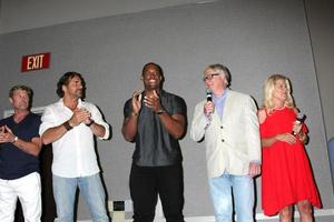 LOS ANGELES - AUG 20 - Winsor Harmon, Thorston Kaye, Lawrence Saint-Victor, Dick Christie, Alley Mills at the Bold and the Beautiful Fan Event 2017 at the Marriott Burbank Convention Center on August 20, 2017 in Burbank, CA photo