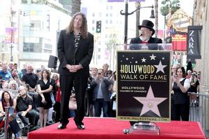LOS ANGELES - AUG 27 - Weird Al Yankovic, Dr. Dimento at the Weird Al Yankovic Star Ceremony on the Hollywood Walk of Fame on August 27, 2018 in Los Angeles, CA photo