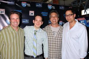 LOS ANGELES - MAY 31 - Ray Romano, Tom Caltabiano, Guests celebrating the DVD release of 95 Miles to Go at Baby Blues BBQ Resturant on May 31, 2012 in Hollywood, CA photo