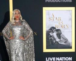 LOS ANGELES - SEP 24   Lady Gaga at the  A Star is Born  LA Premiere at the Shrine Auditorium on September 24, 2018 in Los Angeles, CA photo