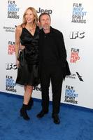 LOS ANGELES - FEB 25 - Nikki Butler, Tim Roth at the 32nd Annual Film Independent Spirit Awards at Beach on February 25, 2017 in Santa Monica, CA photo