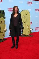 LOS ANGELES - SEP 21 - Amy Brenneman at the Cloudy With A Chance of Meatballs 2 Los Angeles Premiere at Village Theater on September 21, 2013 in Westwood, CA photo