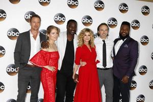 LOS ANGELES - AUG 6   Josh Randall, Erika Christensen, Adewale Akinnuoye-Agbaje, Kyra Sedgwick, Kick Gurry, Malcolm-Jamal Warner at the ABC TCA Summer 2017 Party at the Beverly Hilton Hotel on August 6, 2017 in Beverly Hills, CA photo