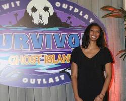 LOS ANGELES - MAY 23   Laurel Johnson at the  Survivor  Ghost Island  Finale Photo Call at CBS Studios Radford on May 23, 2018 in Studio City, CA