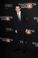 LOS ANGELES - OCT 28 - Asa Butterfield at the Ender s Game Los Angeles Premiere at TCL Chinese Theater on October 28, 2013 in Los Angeles, CA photo