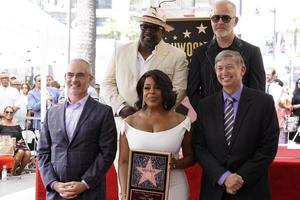 LOS ANGELES - JUL 11 Mitch O Farrell, Cedric the Entertainer, Niecy Nash, Ryan Murphy, Leron Gubler at the Niecy Nash honored with a Star on the Hollywood Walk of Fame on July 11, 2018 in Los Angeles, CA photo