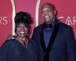 LOS ANGELES - MAR 25   LaTanya Richardson, Samuel L Jackson at the 12th Governors Awards at Dolby Ballroo  on March 25, 2022  in Los Angeles, CA photo