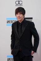 LOS ANGELES - NOV 24 - Austin Mahone at the 2013 American Music Awards Arrivals at Nokia Theater on November 24, 2013 in Los Angeles, CA photo