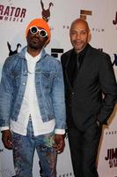 LOS ANGELES - AUG 22 - Andre 3000, John Ridley at the Jimi - All Is By My Side LA Special Screening at ArcLight Hollywood Theaters on August 22, 2014 in Los Angeles, CA photo