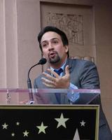 LOS ANGELES - NOV 30  Lin-Manuel Miranda at the Lin-Manuel Miranda Star Ceremony on the Hollywood Walk of Fame on November 30, 2018 in Los Angeles, CA photo